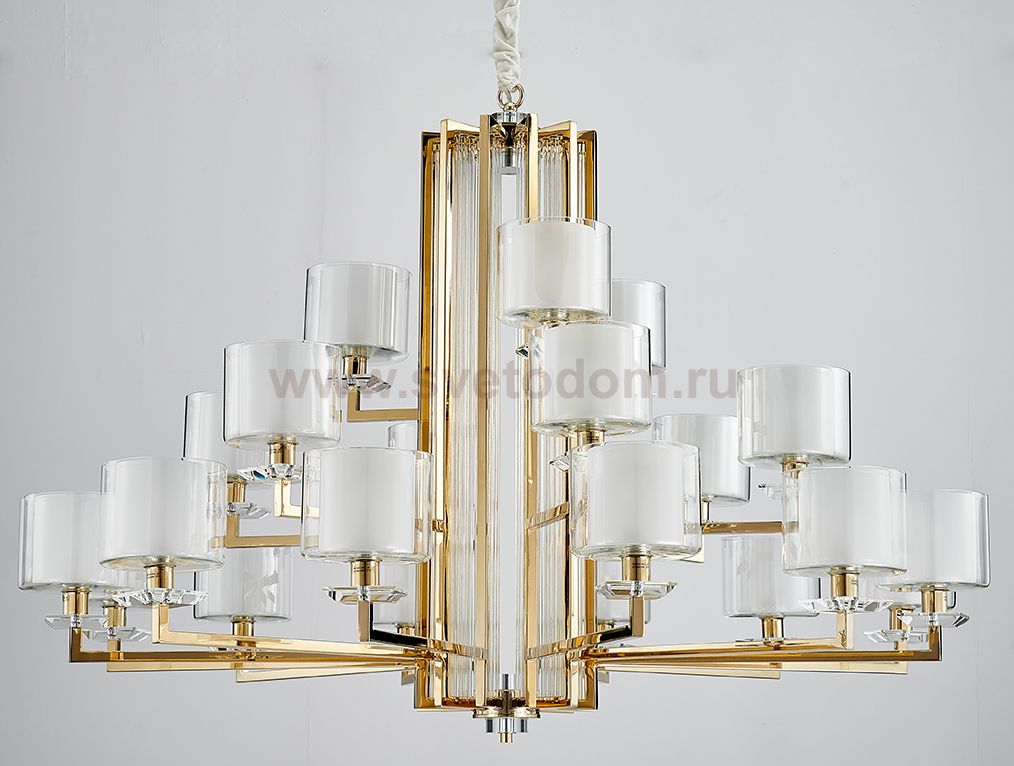 Люстра Newport 4412+6+3/C gold М0062635