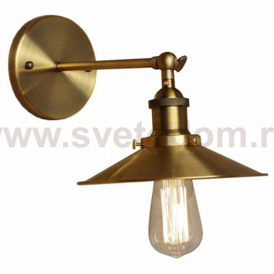 Бра Cone 20th c.Factory filament Gold Loft Concept 44.146