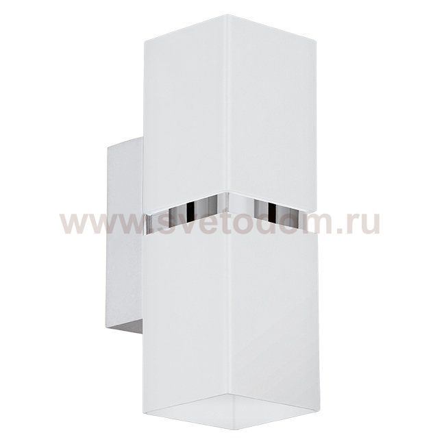 Бра Lestor double square chrome white Loft Concept 44.166