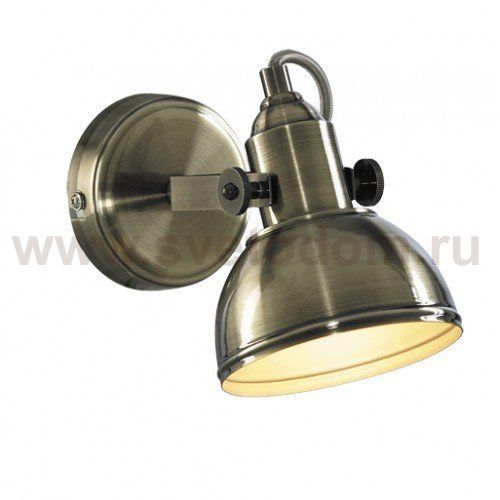 Светильник настенный Polish Brass Bra Loft Concept 44.181.MT.GD.R1L