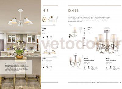 Светильник настенный бра Lumion 4422/1W CHELSIE