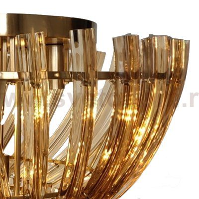 Настенный светильник Tiella 270 gold/amber 4424-270 ti-gold/amber Delight