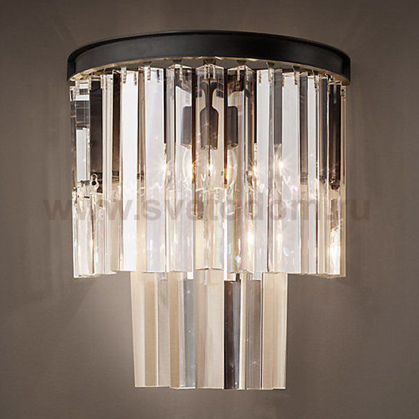 Бра 1920S Odeon Clear Glass II Loft Concept 44.265