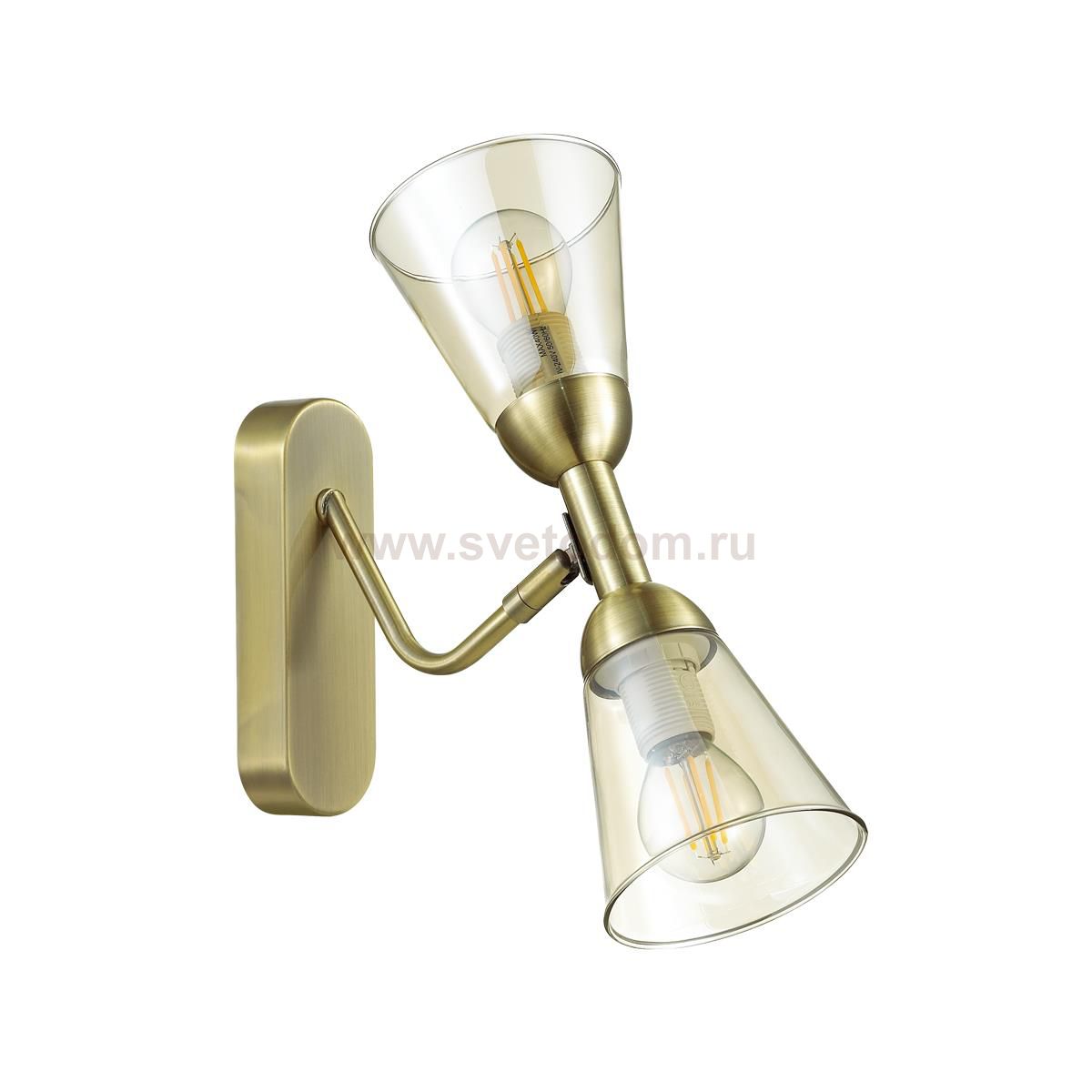 Светильник настенный бра Lumion 4428/2W GINGER