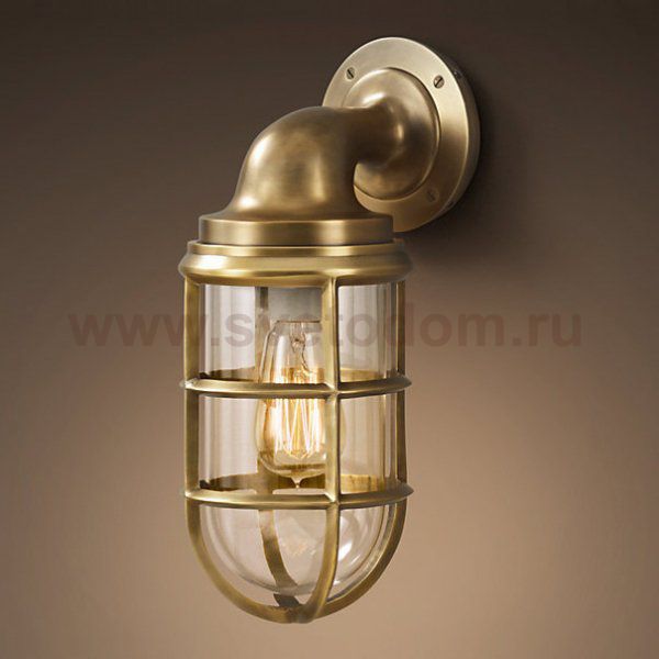 Бра RH STARBOARD wall lamp brass Loft Concept 44.315