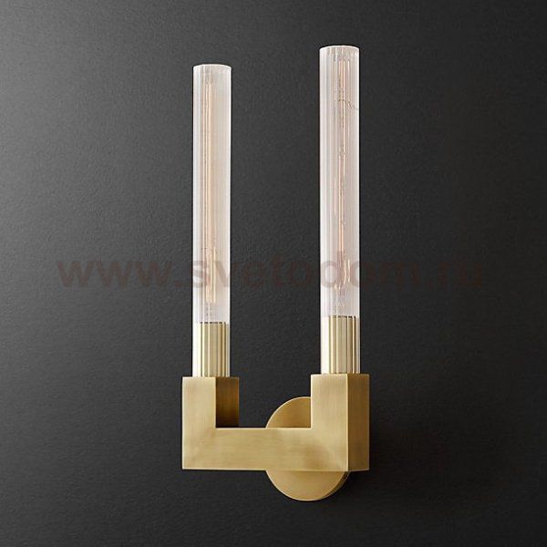 Бра RH CANELLE wall lamp DOUBLE Sconces Loft Concept 44.320
