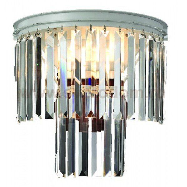 Настенная лампа RH Odeon Clear Glass 2 Square Loft Concept 44.329