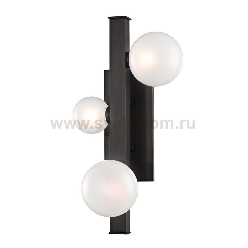 Бра Hudson Valley 8703-OB Mini Hinsdale 3 Light Wall Sconce Loft Concept 44.345
