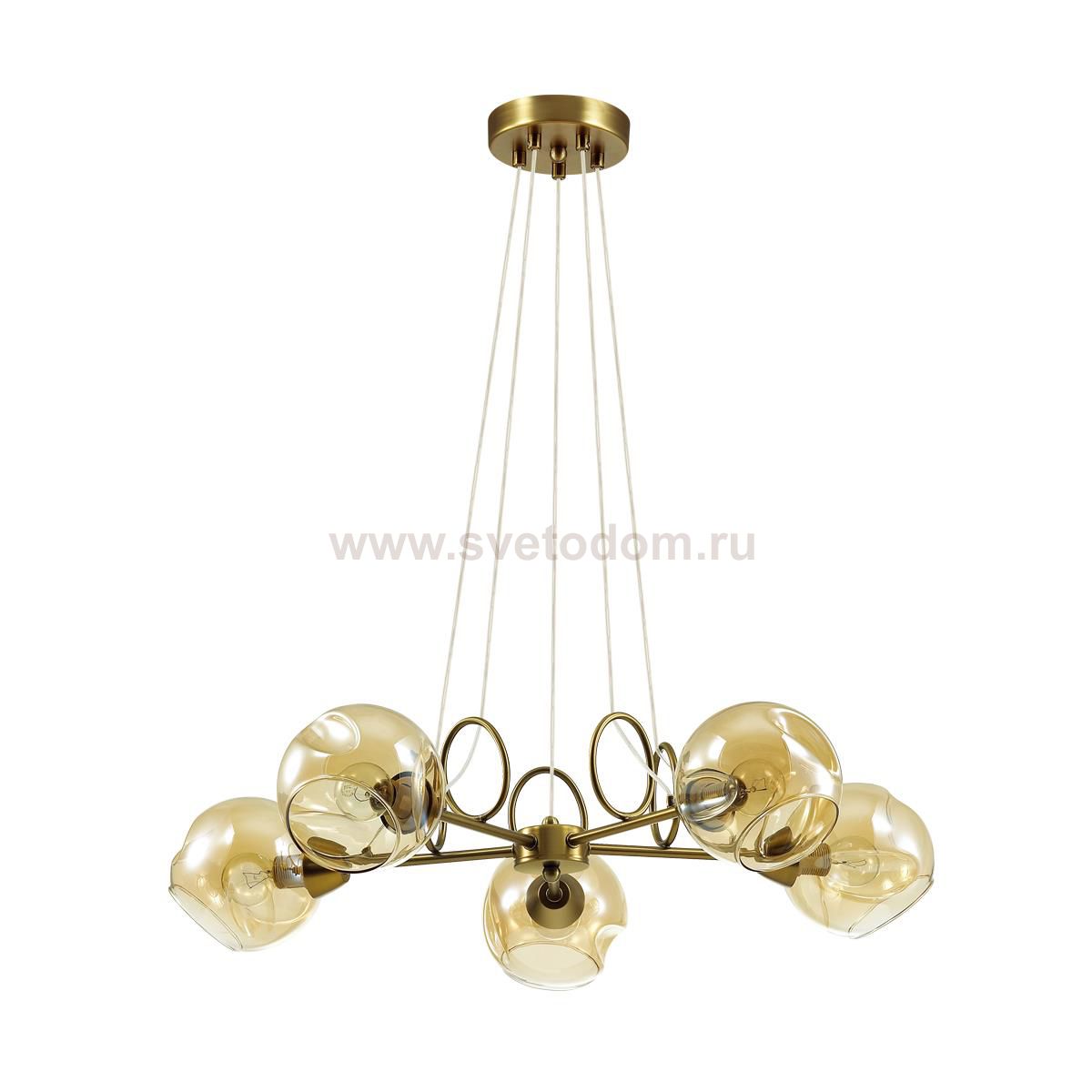 Люстра Lumion 4435/5 AMBER