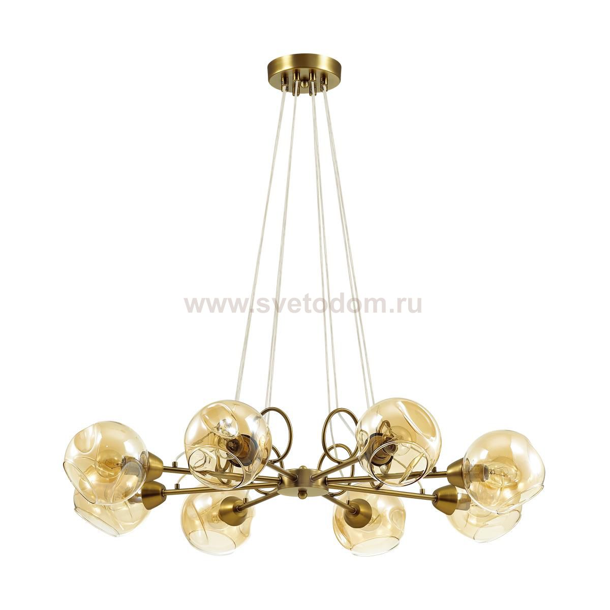 Люстра Lumion 4435/8 AMBER