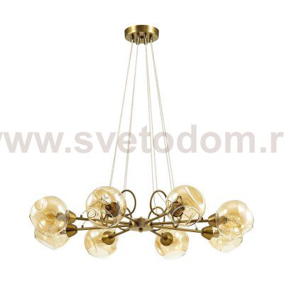Люстра Lumion 4435/8 AMBER