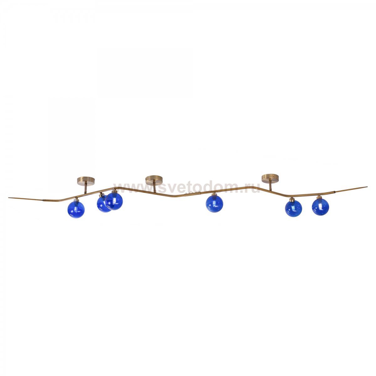 Бра Lindsey Adelman Cherry FLUSH MOUNT Wall Lamp blue Loft Concept 44.380-0