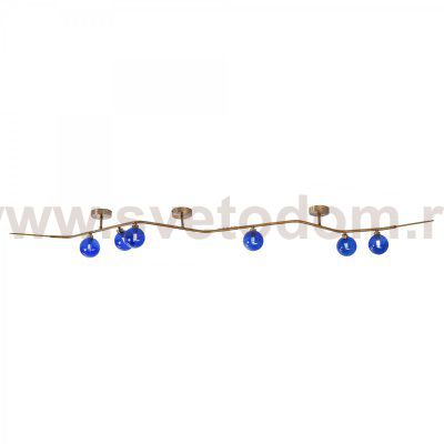 Бра Lindsey Adelman Cherry FLUSH MOUNT Wall Lamp blue Loft Concept 44.380-0