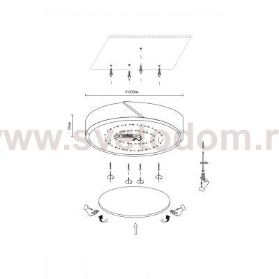 Светильник Velante 445-267-01