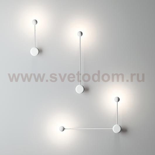 Бра Vibia Pin Wall Light White Loft Concept 44.520