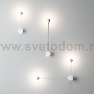 Бра Vibia Pin Wall Light White Loft Concept 44.520