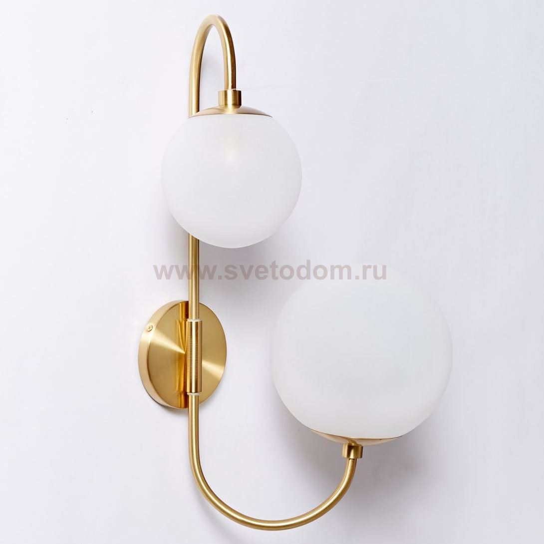 Бра Gooseneck Pelle wall Lamp Loft Concept 44.562