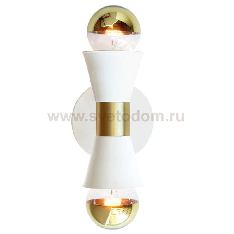 Бра Cedar & Moss Mira White Loft Concept 44.567