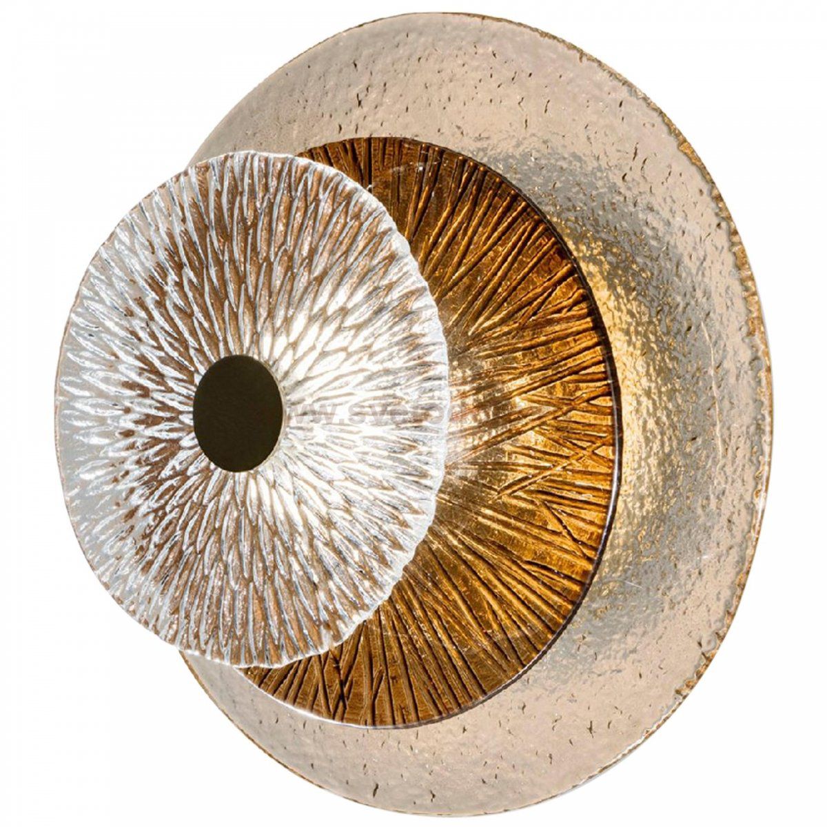 Бра Wall Sconce Made in Champagne Decorative Glass in Different Shades Loft Concept 44.593