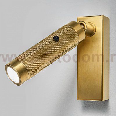 Бра Chelsom WALL LED KNURL BRASS Loft Concept 44.603