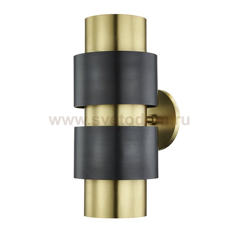 Бра Hudson Valley 9420-AOB Cyrus 2 Light Wall Sconce In Aged Old Bronze Loft Concept 44.657