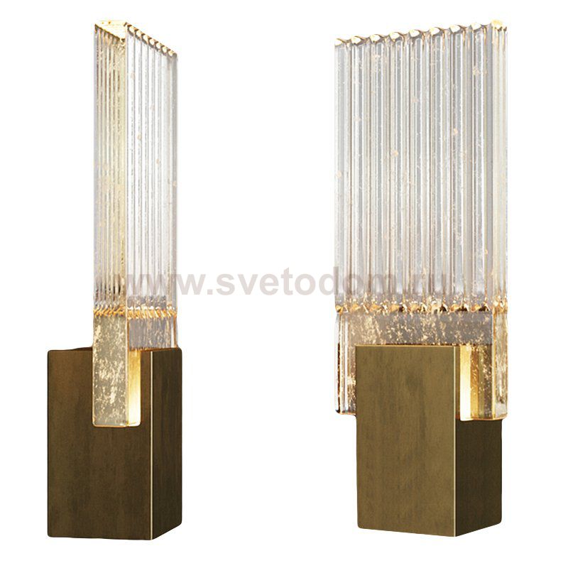 Бра PLEATED GLASS SCONCE Loft Concept 44.679