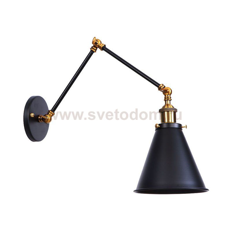 Бра Gloce Cone Shade Loft Industrial Loft Concept 44.682-0