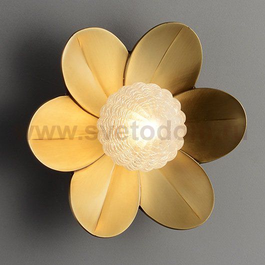 LOTUS Wall Lamp Бра форме листьев лотоса Loft Concept 44.728
