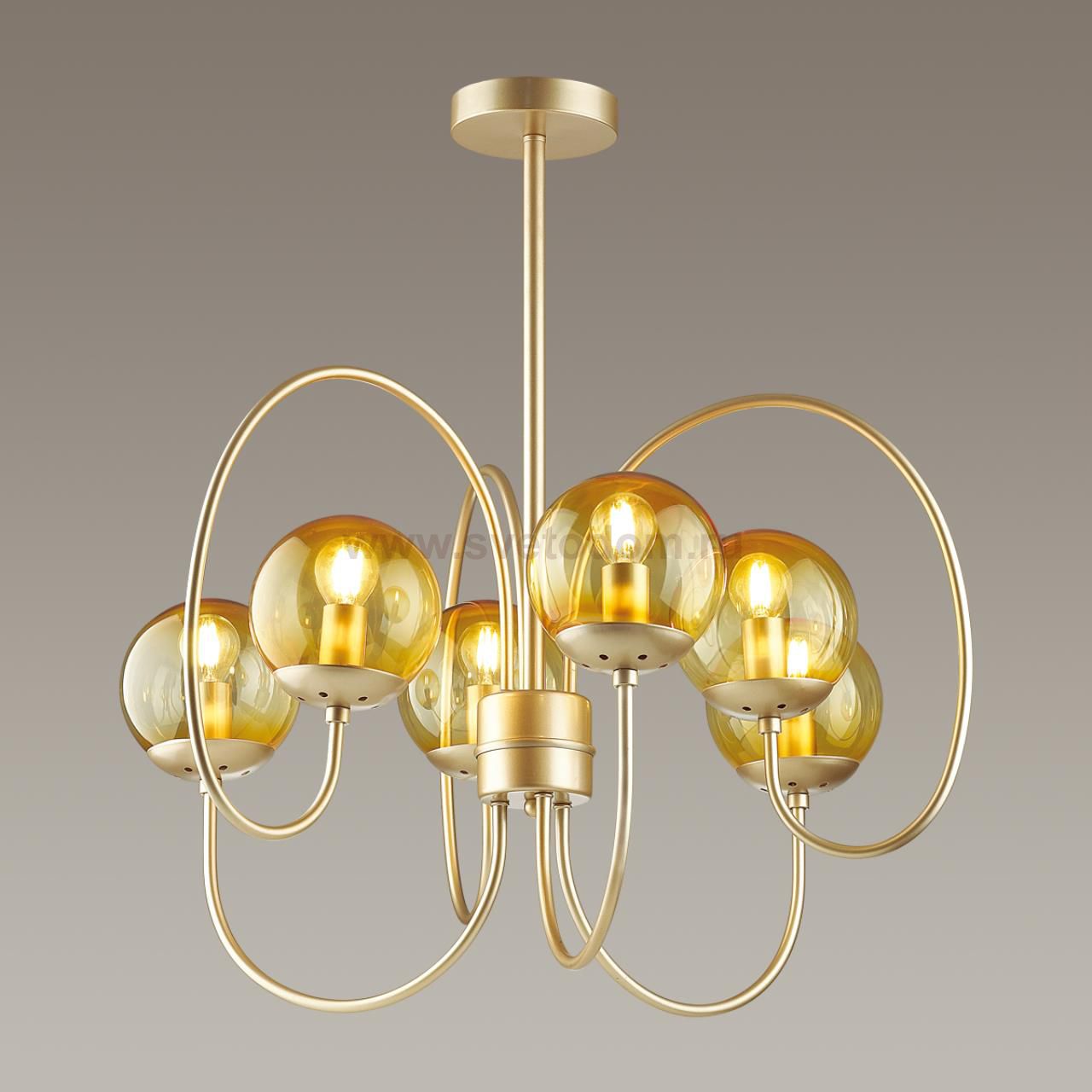 Люстра потолочная Lumion 4482/6C SCARLETT