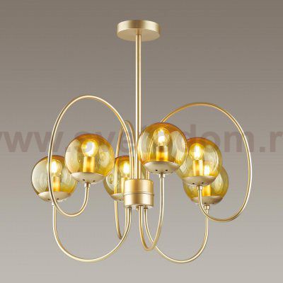 Люстра потолочная Lumion 4482/6C SCARLETT