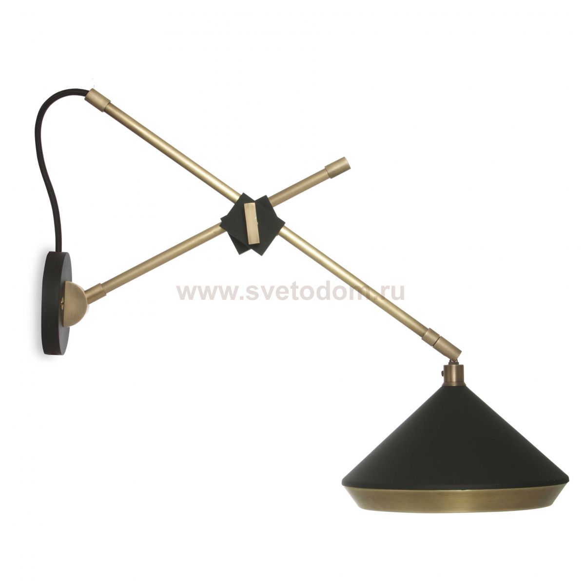 Бра Bert Frank SHEAR SHEAR WALL LIGHT Черный Loft Concept 44.841