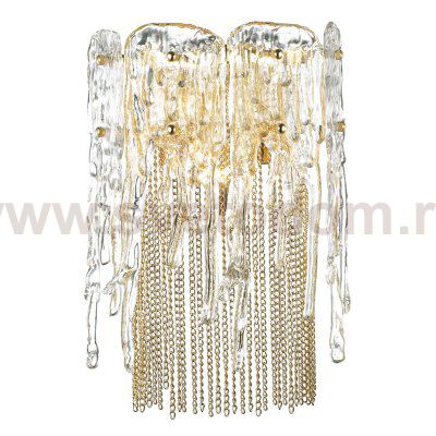 Бра золотой лед Ice and Gold Chains Loft Concept 44.855-2