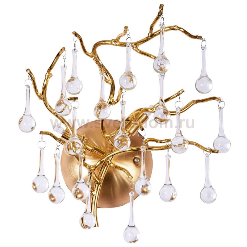 Бра Droplet Gold Wall Lamp Loft Concept 44.874-3