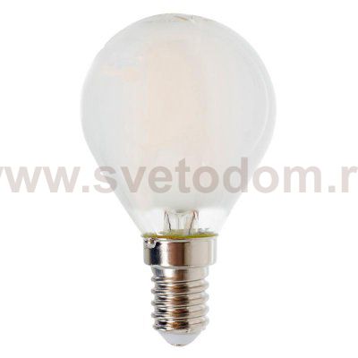 Белая матовая лампочка LED E14 4 W тёплый свет Loft Concept 45.025