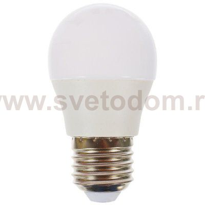 Белая матовая лампочка LED E27 4W тёплый белый свет Loft Concept 45.027
