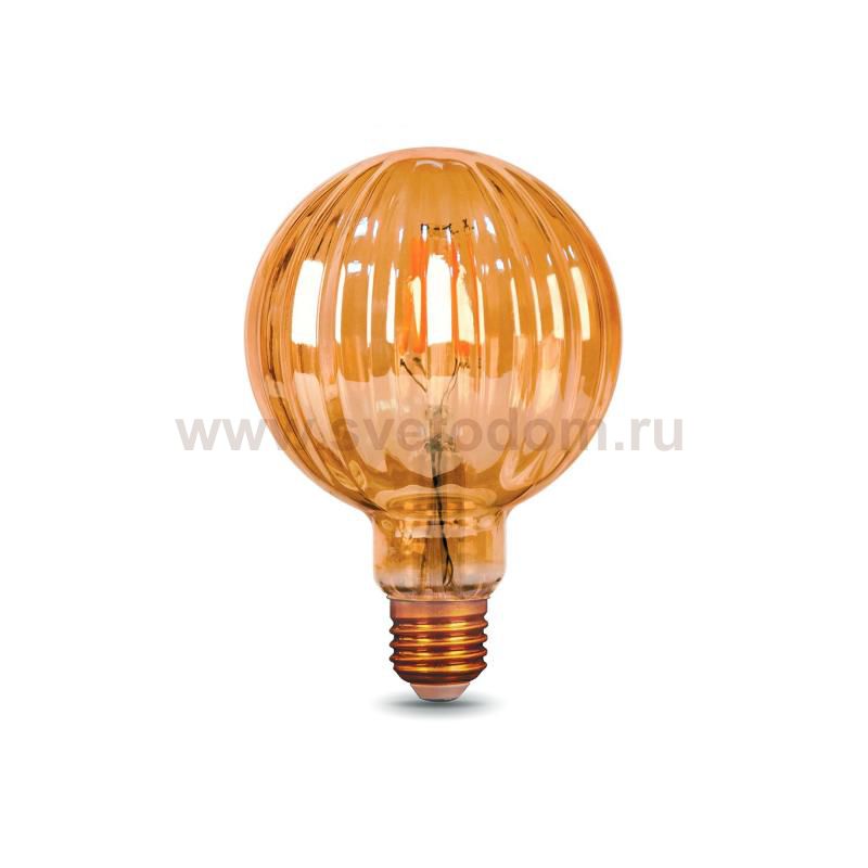 Лампочка Amber 2 LED E27 5W тёплый белый свет Loft Concept 45.036