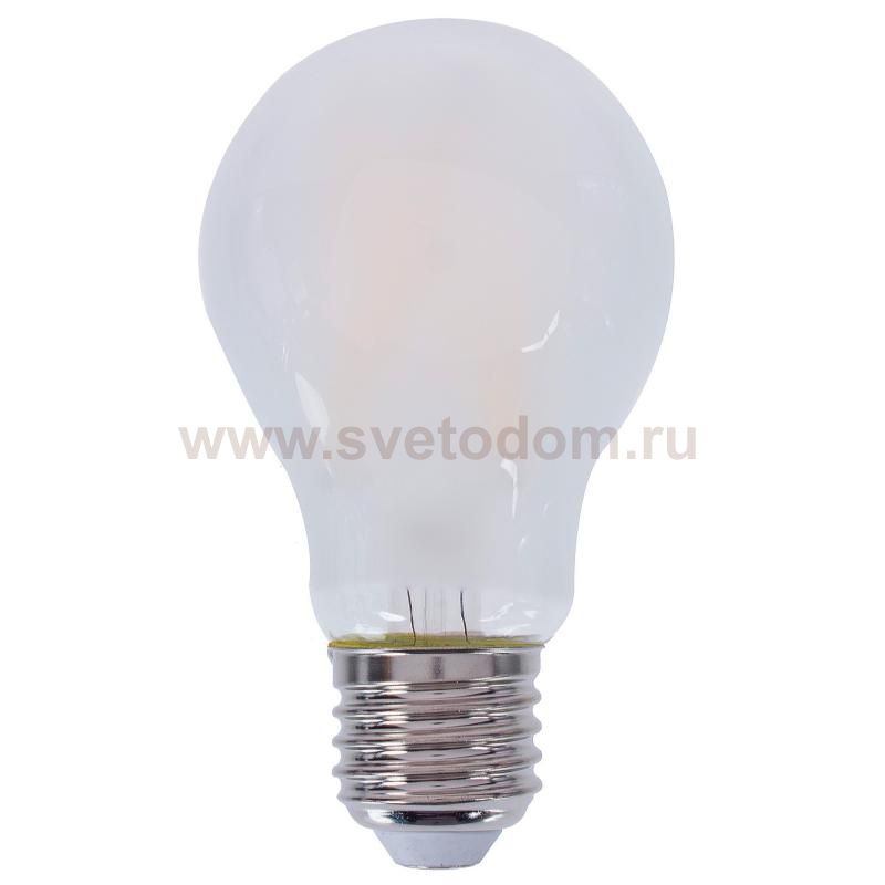 Белая матовая лампочка LED E27 6W холодный свет Loft Concept 45.060