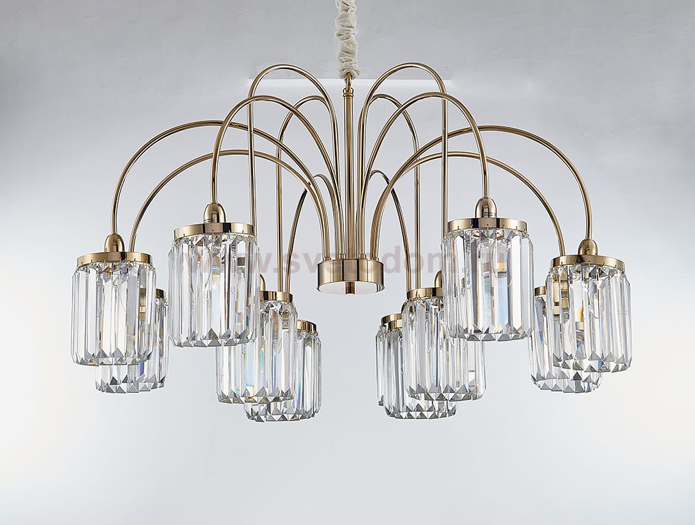 Люстра Newport 4508+4/C gold М0062715