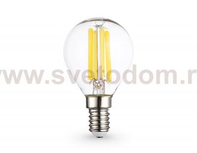 Лампа светодиодная Шар P45 15W 4000K Ambrella 451534 Filament LED P45 15W E14 4000K 220-240V