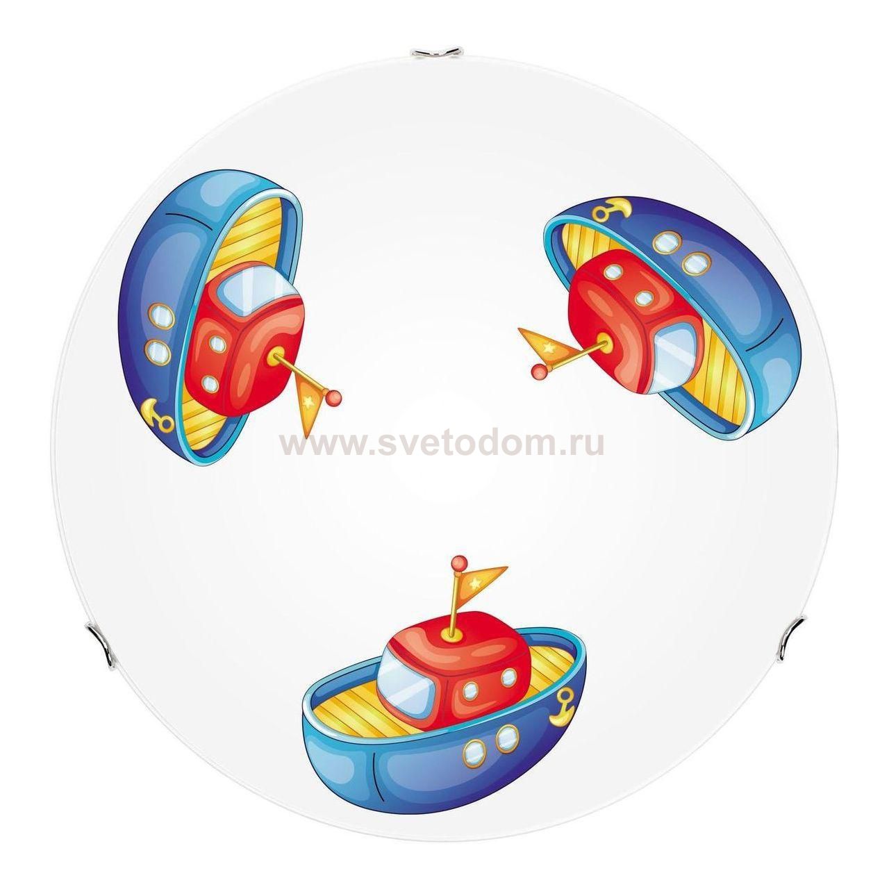 Настенно-потолочный светодиодный светильник Britop Boat 4523102