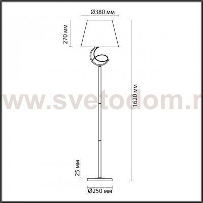 Торшер Lumion 4541/1F FLEUR