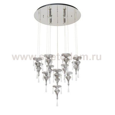 Люстра с пультом Chiaro 455010213 Симона