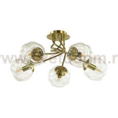 Люстра потолочная Lumion 4556/5C BREANA