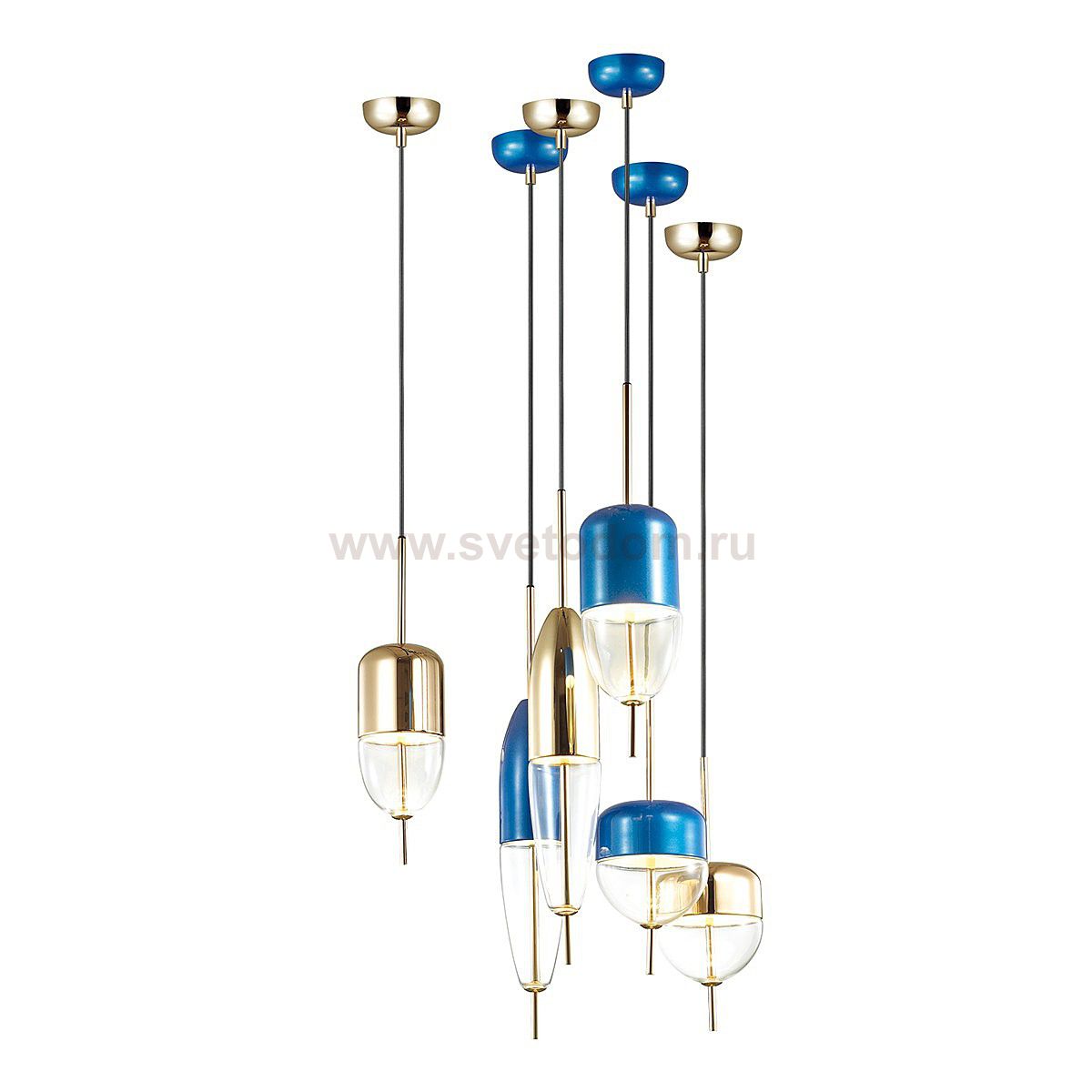 Подвесной светильник Odeon light 4612/5L LARUS