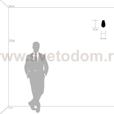 Светильник бра Lightstar 814617 Vortico