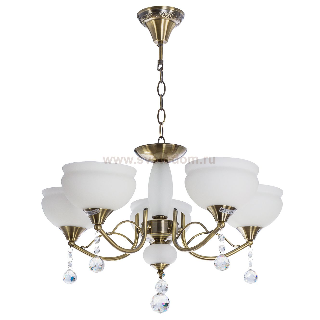 Светильник ЭкономСвет 4638/5AB WT