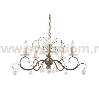 Люстра Natural concept LUN5 BRONZE LUNETTA