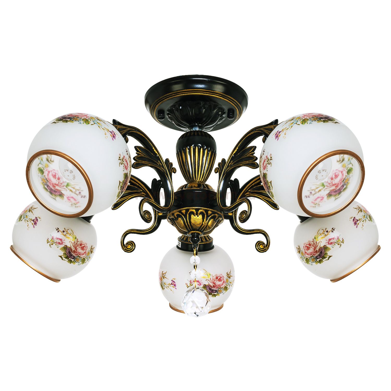 Люстра классическая Экономсвет 46603/5AG BN