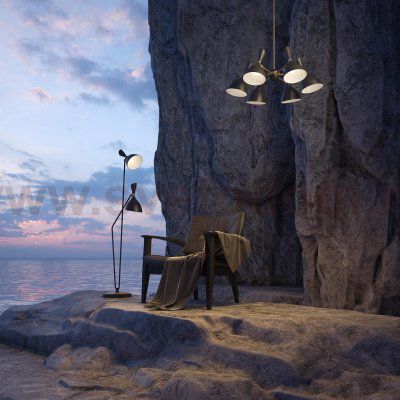 Торшер Odeon light 4665/2F RASTO