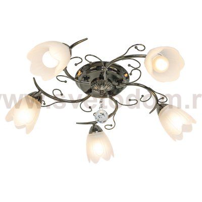 Люстра классическая Экономсвет 4678/5AN WT